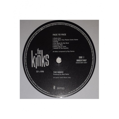 4050538813067, Виниловая пластинка Kinks, The, Face To Face - фото 3