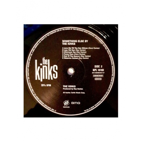 5414939640117, Виниловая пластинка Kinks, The, Something Else By The Kinks - фото 5