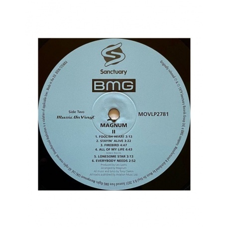Magnum - Magnum II (8719262020252) виниловая пластинка - фото 4