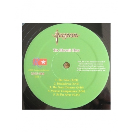 Magnum - The Eleventh Hour (0630428088818) виниловая пластинка - фото 7
