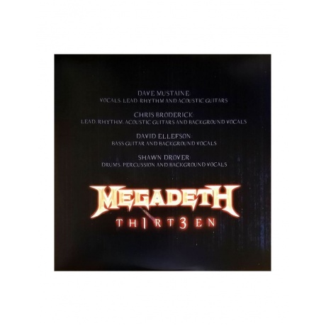 4050538374100, Виниловая пластинка Megadeth, Th1rt3en - фото 7