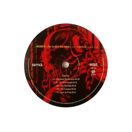 4050538374049, Виниловая пластинка Megadeth, The System Has Failed - фото 4