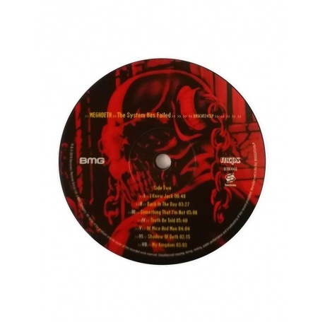 4050538374049, Виниловая пластинка Megadeth, The System Has Failed - фото 5