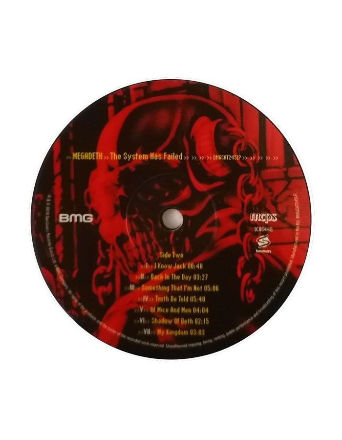 4050538374049, Виниловая пластинка Megadeth, The System Has Failed - фото 5