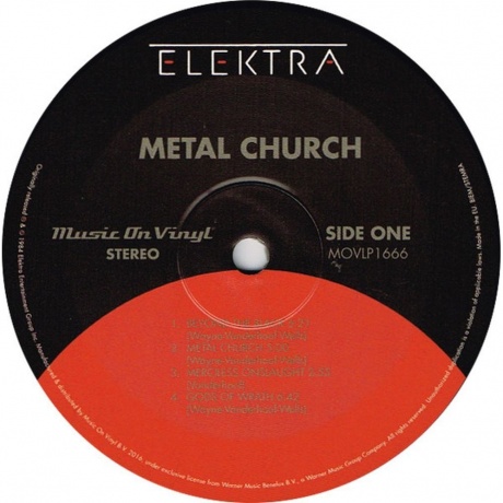 8719262001565, Metal Church, Metal Church виниловая пластинка - фото 3