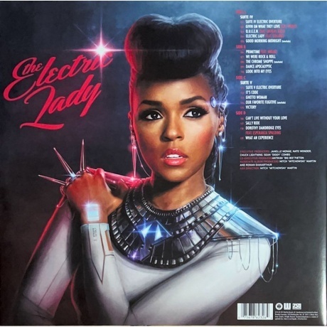 Janelle Monae - The Electric Lady (coloured) (0075678623264) виниловая пластинка - фото 5