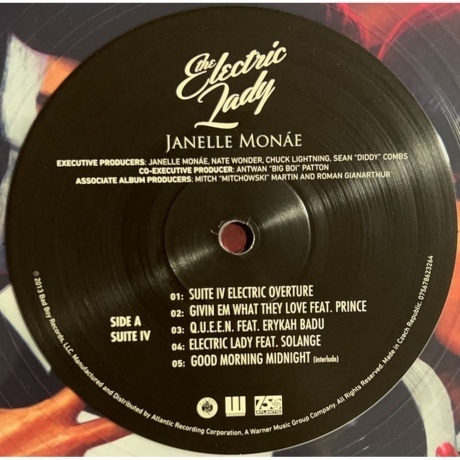 Janelle Monae - The Electric Lady (coloured) (0075678623264) виниловая пластинка - фото 7