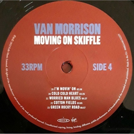 Van Morrison - Moving On Skiffle (0602448192288) виниловая пластинка - фото 12