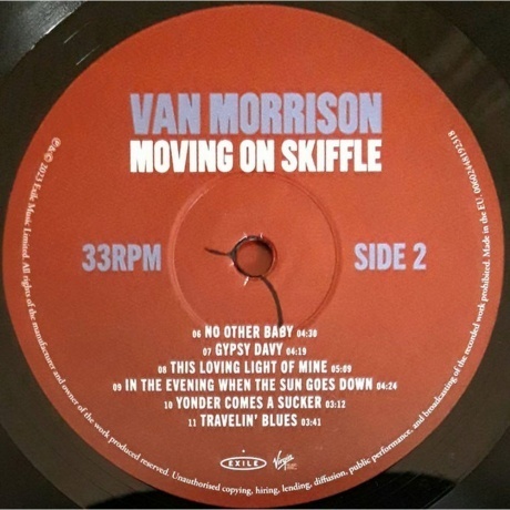 Van Morrison - Moving On Skiffle (0602448192288) виниловая пластинка - фото 8