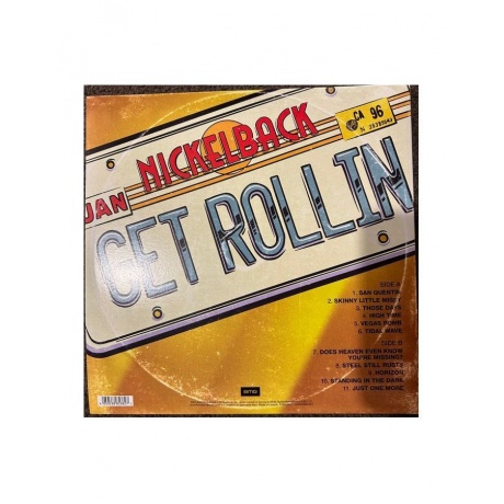 4050538853827, Виниловая пластинка Nickelback, Get Rollin' (coloured) - фото 4