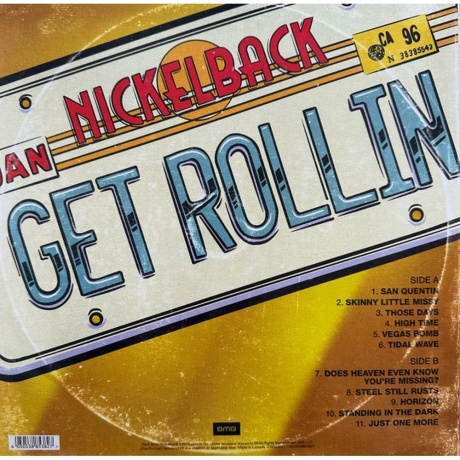 Nickelback - Get Rollin' (coloured) (4050538853827) виниловая пластинка - фото 2