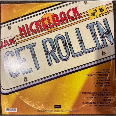 Nickelback - Get Rollin' (coloured) (4050538853827) виниловая пластинка - фото 5