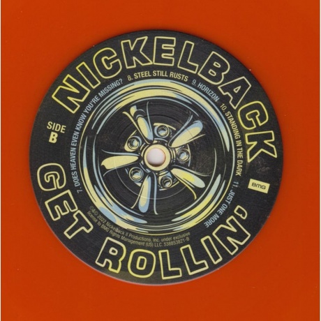 Nickelback - Get Rollin' (coloured) (4050538853827) виниловая пластинка - фото 10