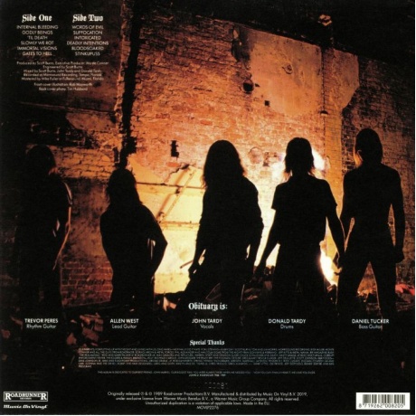 Obituary - Slowly We Rot (8719262008205) виниловая пластинка - фото 2