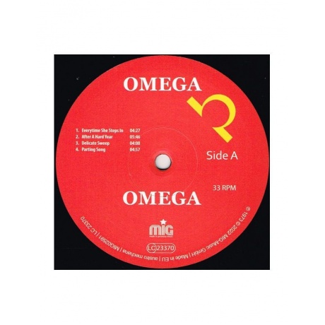 0885513025913, Виниловая пластинка Omega, Omega - фото 3