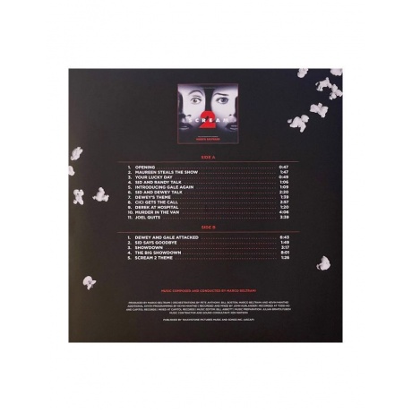 0888072266926, Виниловая пластинка OST, Scream I-IV (Marco Beltrami) (coloured) - фото 7
