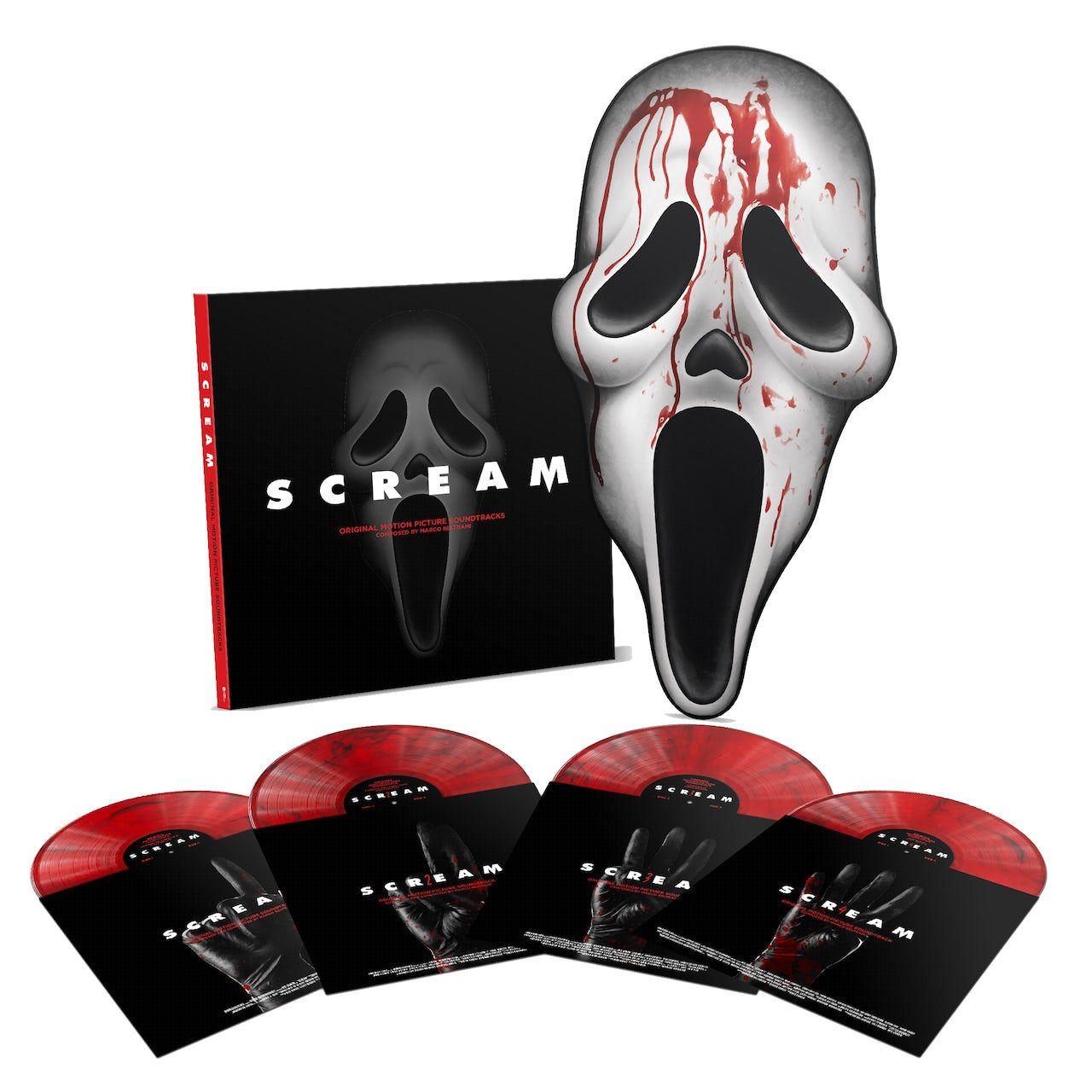 0888072266926, Виниловая пластинка OST, Scream I-IV (Marco Beltrami) (coloured)