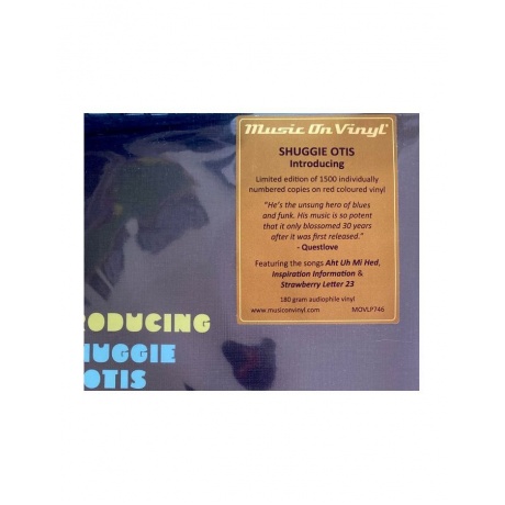 8719262030756, Виниловая пластинка Otis, Shuggie, Introducing (coloured) - фото 2