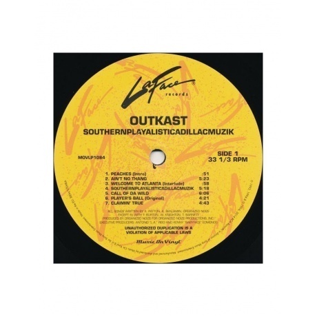 Outkast - Southernplayalisticadillacmuzi (8718469535798) виниловая пластинка - фото 3