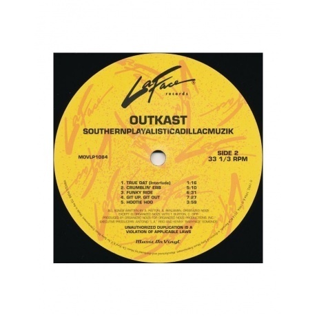 Outkast - Southernplayalisticadillacmuzi (8718469535798) виниловая пластинка - фото 4