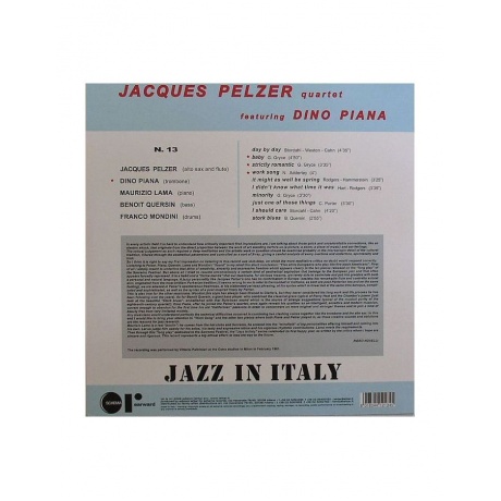 8018344121345, Виниловая пластинка Jacques, Pelzer, Quartet - фото 3