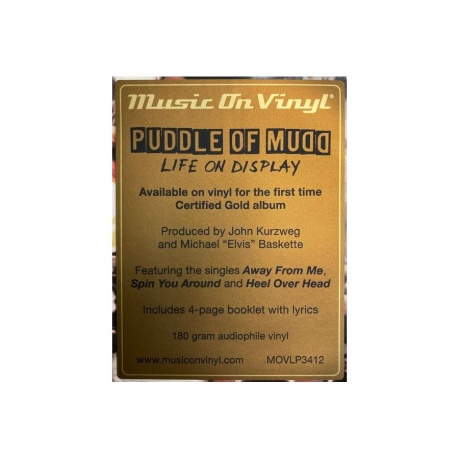 0600753974056, Виниловая пластинка Puddle Of Mudd, Life On Display - фото 12