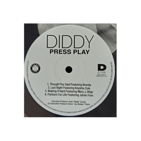 0603497837120, Виниловая пластинка Puff Daddy, Press Play (coloured) - фото 7