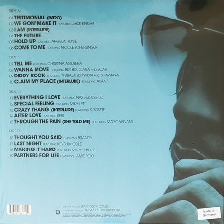 Diddy - Press Play (Crystal Clear) (0603497837120) виниловая пластинка - фото 2