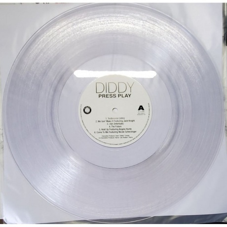 Diddy - Press Play (Crystal Clear) (0603497837120) виниловая пластинка - фото 9
