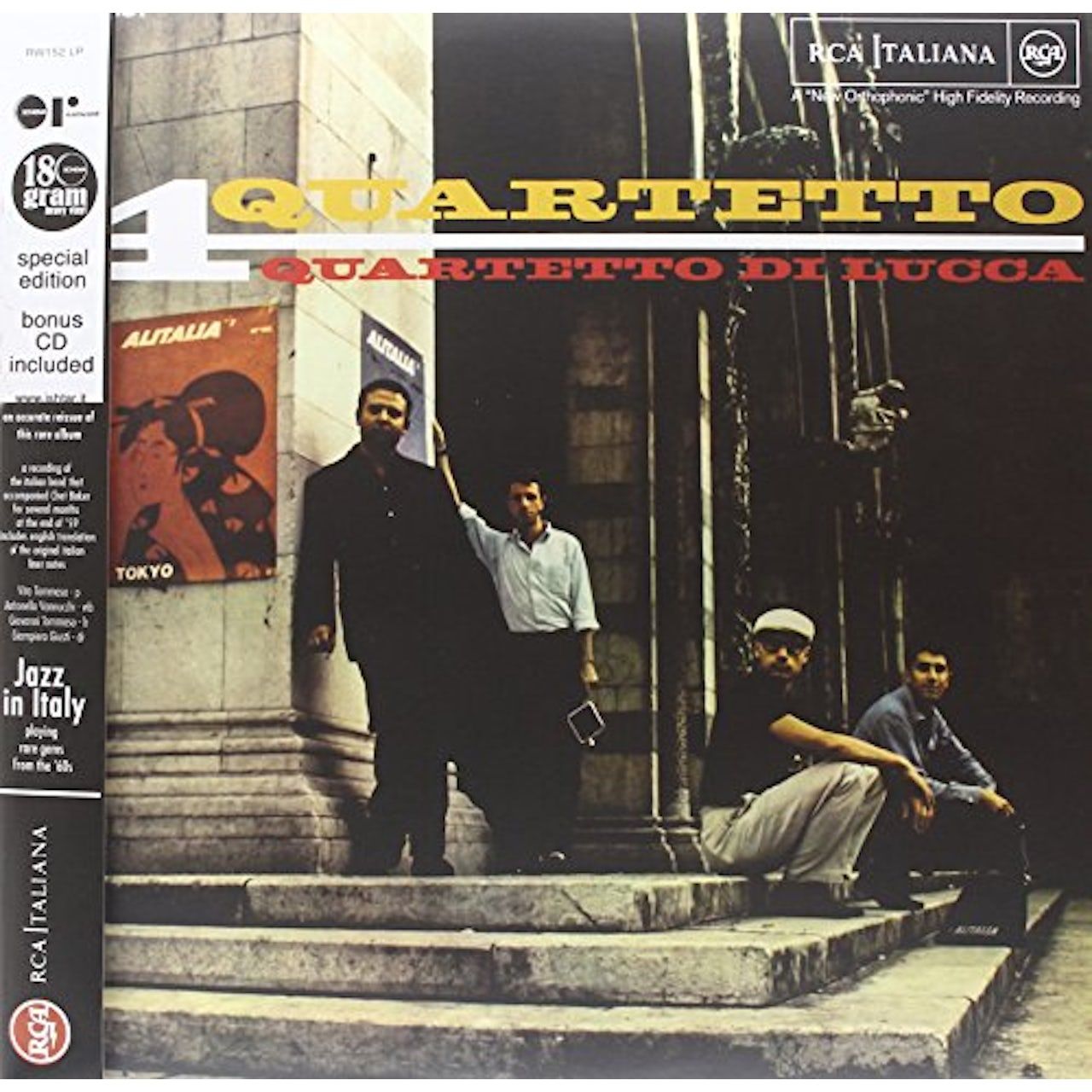 цена 8018344121529, Виниловая пластинка Quartetto Di Lucca, Quartetto