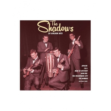 The Shadows - 20 Golden Hits (5711053021670) виниловая пластинка