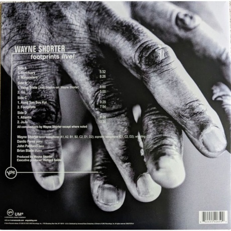Wayne Shorter - Footprints Live! (0602455406590) виниловая пластинка - фото 5