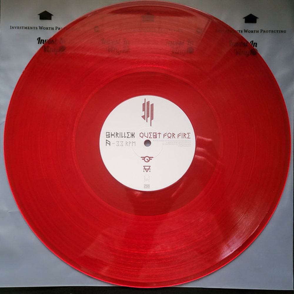 0075678625244, Skrillex, Quest For Fire (coloured) виниловая пластинка - фото 11
