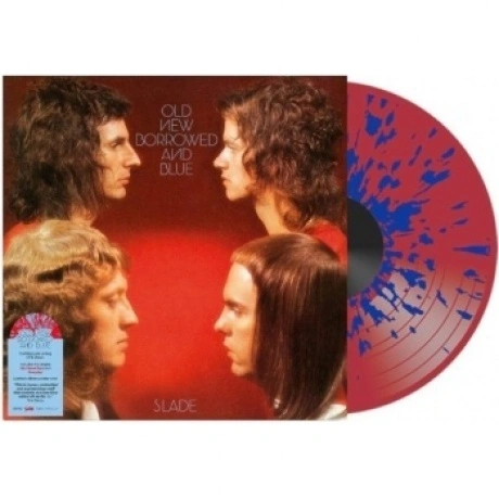 Slade - Old New Borrowed And Blue (Red & Blue Splatter) (4050538...