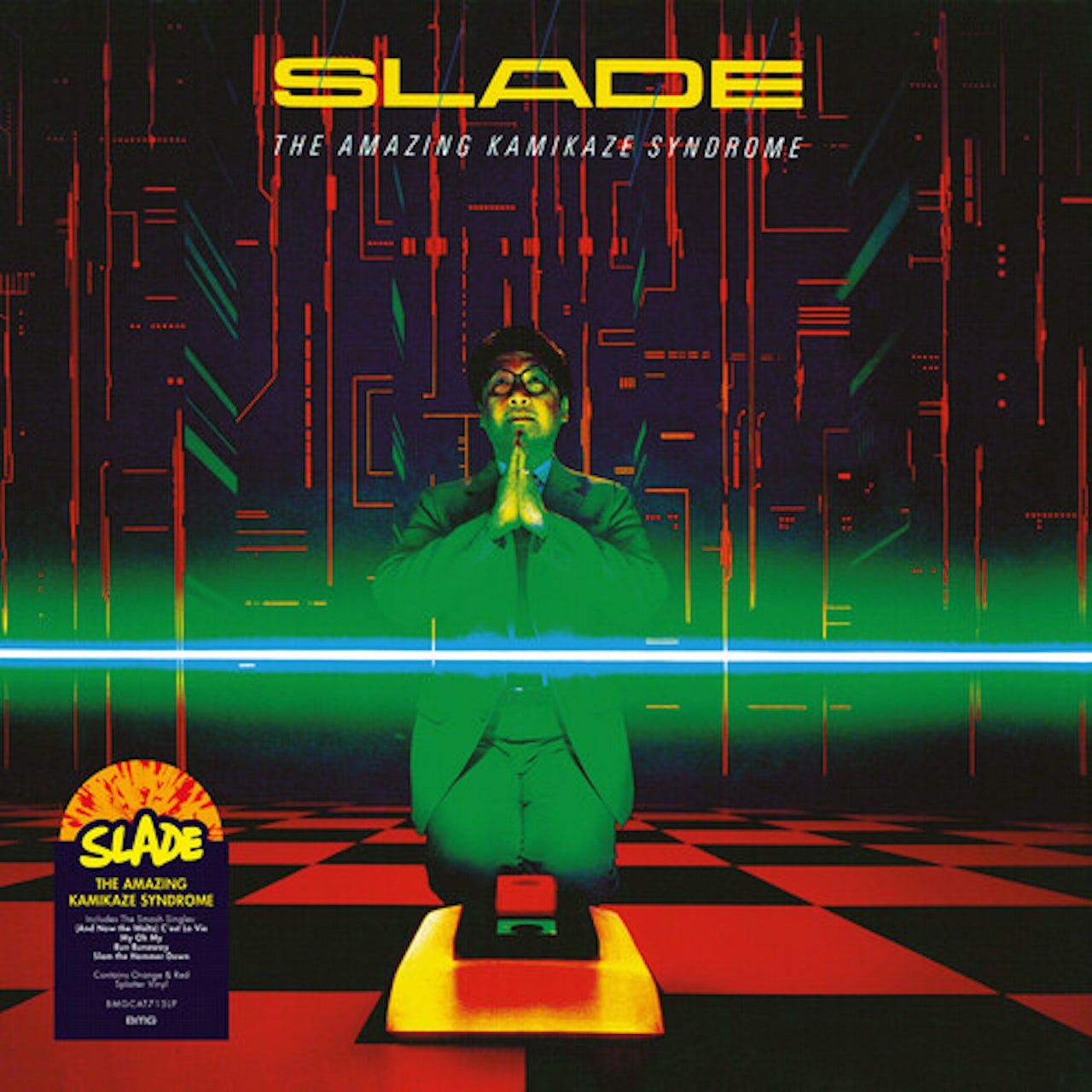 4050538806250, Виниловая пластинка Slade, The Amazing Kamikaze Syndrome (coloured) компакт диски bmg slade slade alive cd