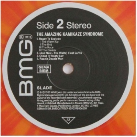 Slade - The Amazing Kamikaze Syndrome (coloured) (4050538806250) виниловая пластинка - фото 7