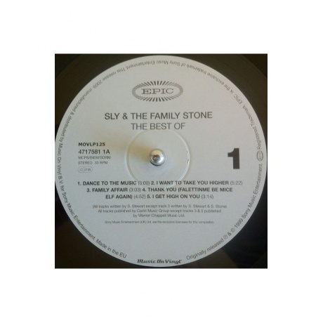 5099747175817, Виниловая пластинка Sly &amp; The Family Stone, Best Of - фото 4