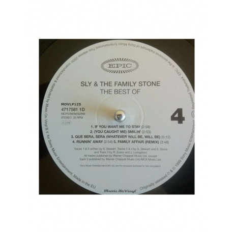 5099747175817, Виниловая пластинка Sly &amp; The Family Stone, Best Of - фото 7