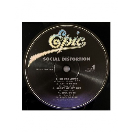 8718469530366, Social Distortion, Social Distortion виниловая пластинка - фото 4