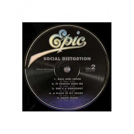 8718469530366, Social Distortion, Social Distortion виниловая пластинка - фото 5