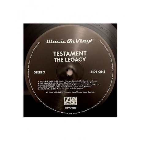 8719262020177, Testament, The Legacy виниловая пластинка - фото 3