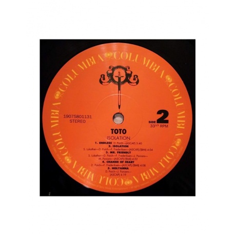0190758011318, Виниловая пластинка Toto, Isolation - фото 4