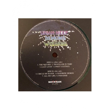 4050538391398, Виниловая пластинка Uriah Heep, Demons And Wizards - фото 5