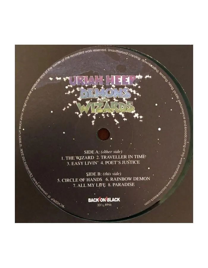 4050538391398, Виниловая пластинка Uriah Heep, Demons And Wizards - фото 5