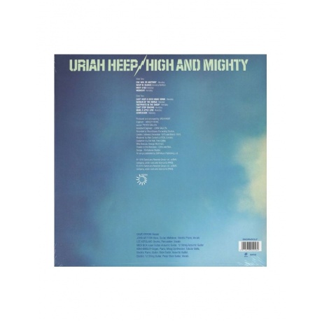 5414939929564, Виниловая пластинка Uriah Heep, High And Mighty - фото 2