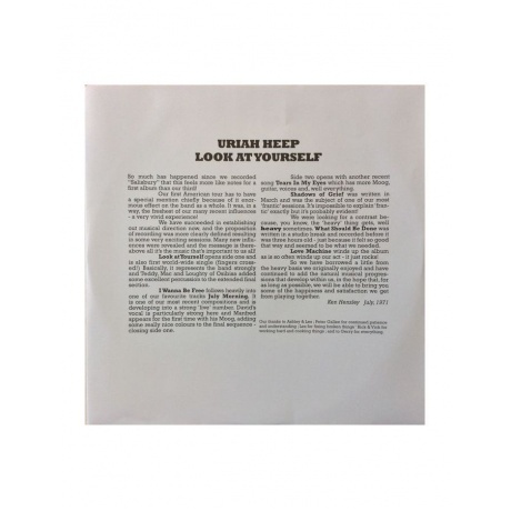 Uriah Heep - Look At Yourself (5414939928376) виниловая пластинка - фото 6