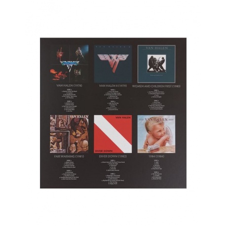 0603497841912, Виниловая пластинка Van Halen, The Collection 1978 - 1984 (Box) - фото 3