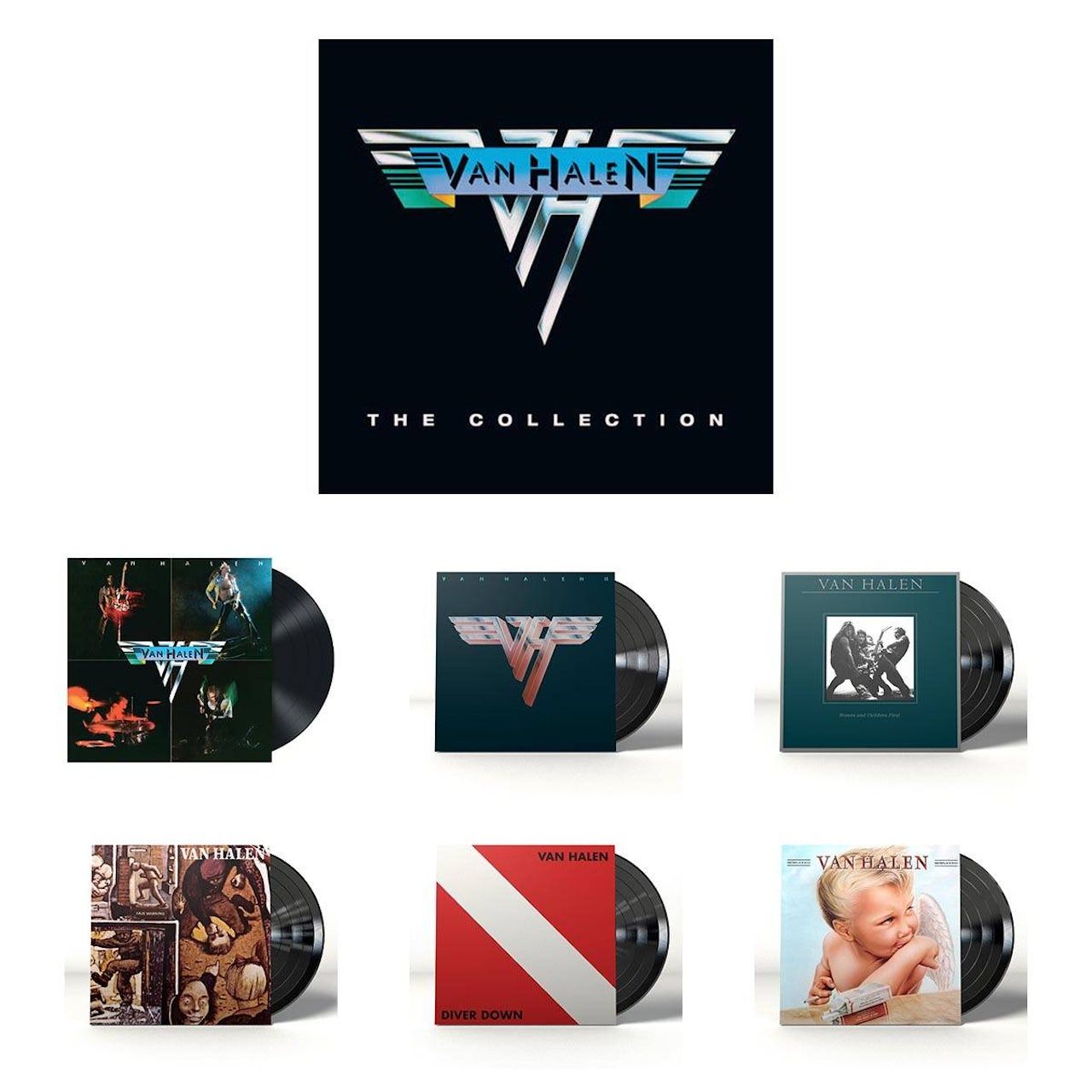 0603497841912, Виниловая пластинка Van Halen, The Collection 1978 - 1984 (Box) компакт диски warner bros records van halen van halen cd