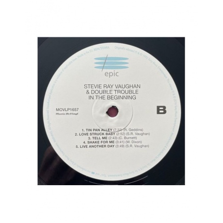 8719262001114, Виниловая пластинка Vaughan, Stevie Ray, In The Beginning - фото 5