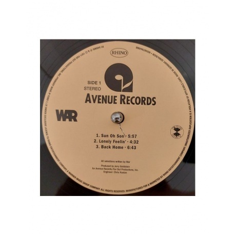War - War (0603497844906) виниловая пластинка - фото 3